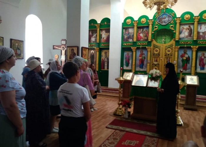 Паломники в х.Новоселовка Усть - Лабинского района