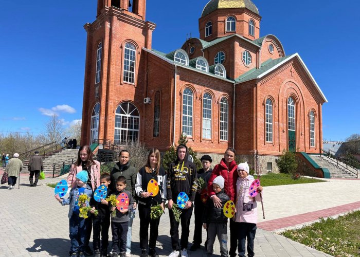 Пасхальные поделки   из бумаги и картона «Пасхальные яйца»