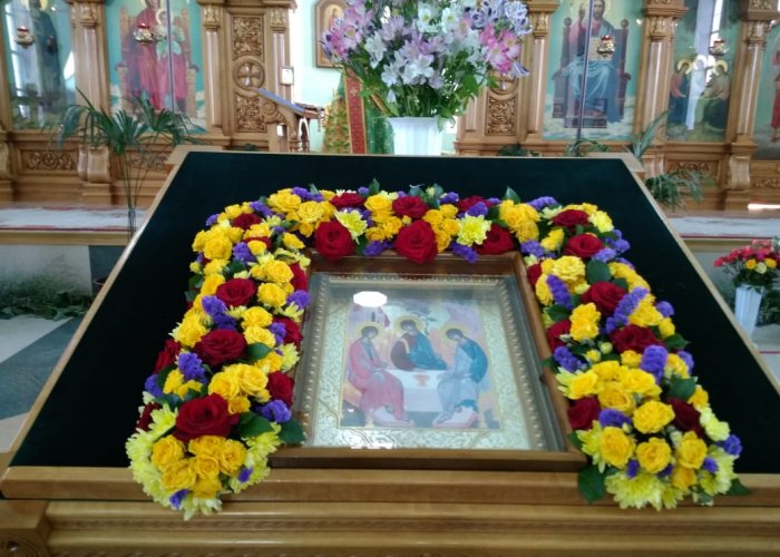 Престольный праздник в честь Святой Троицы