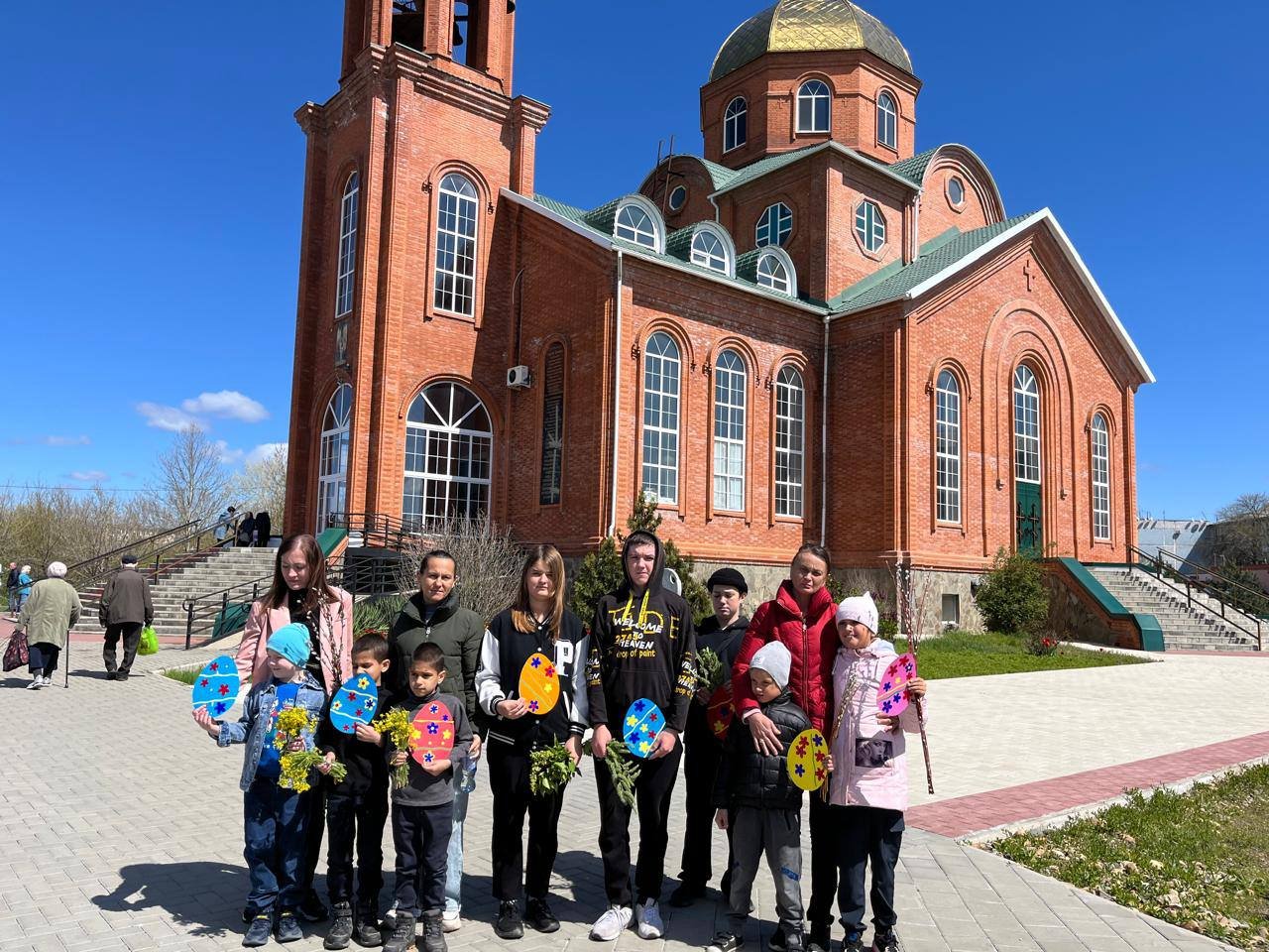 Пасхальные поделки из бумаги и картона «Пасхальные яйца»