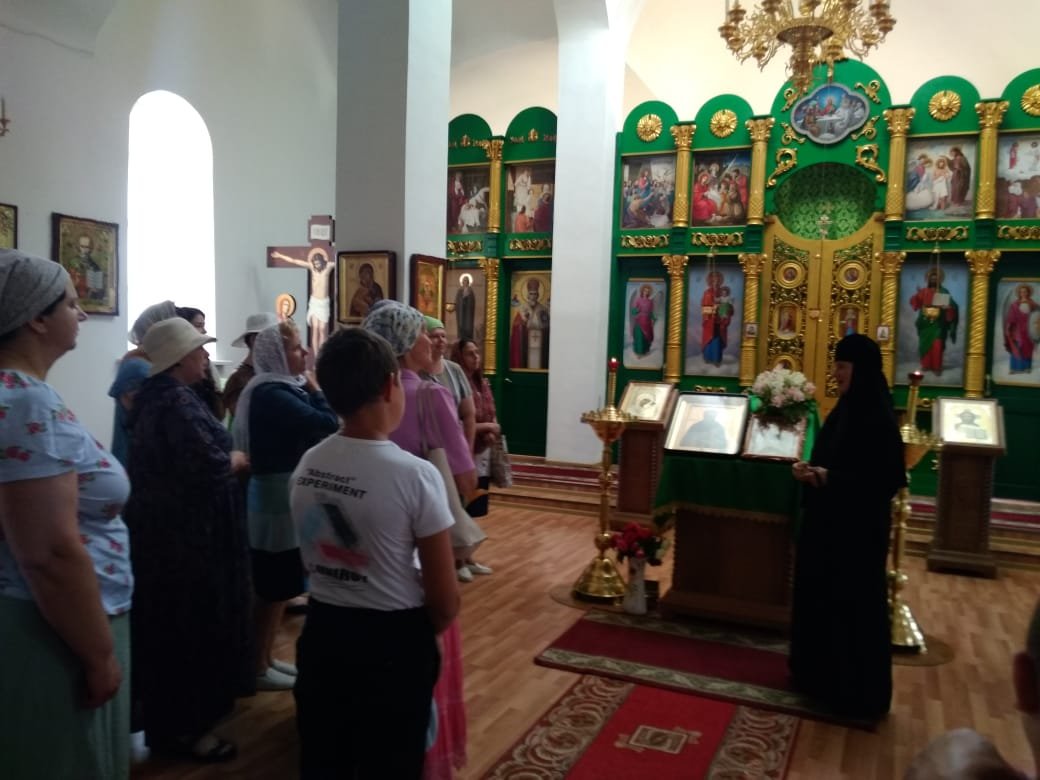 Паломники в х.Новоселовка Усть - Лабинского района