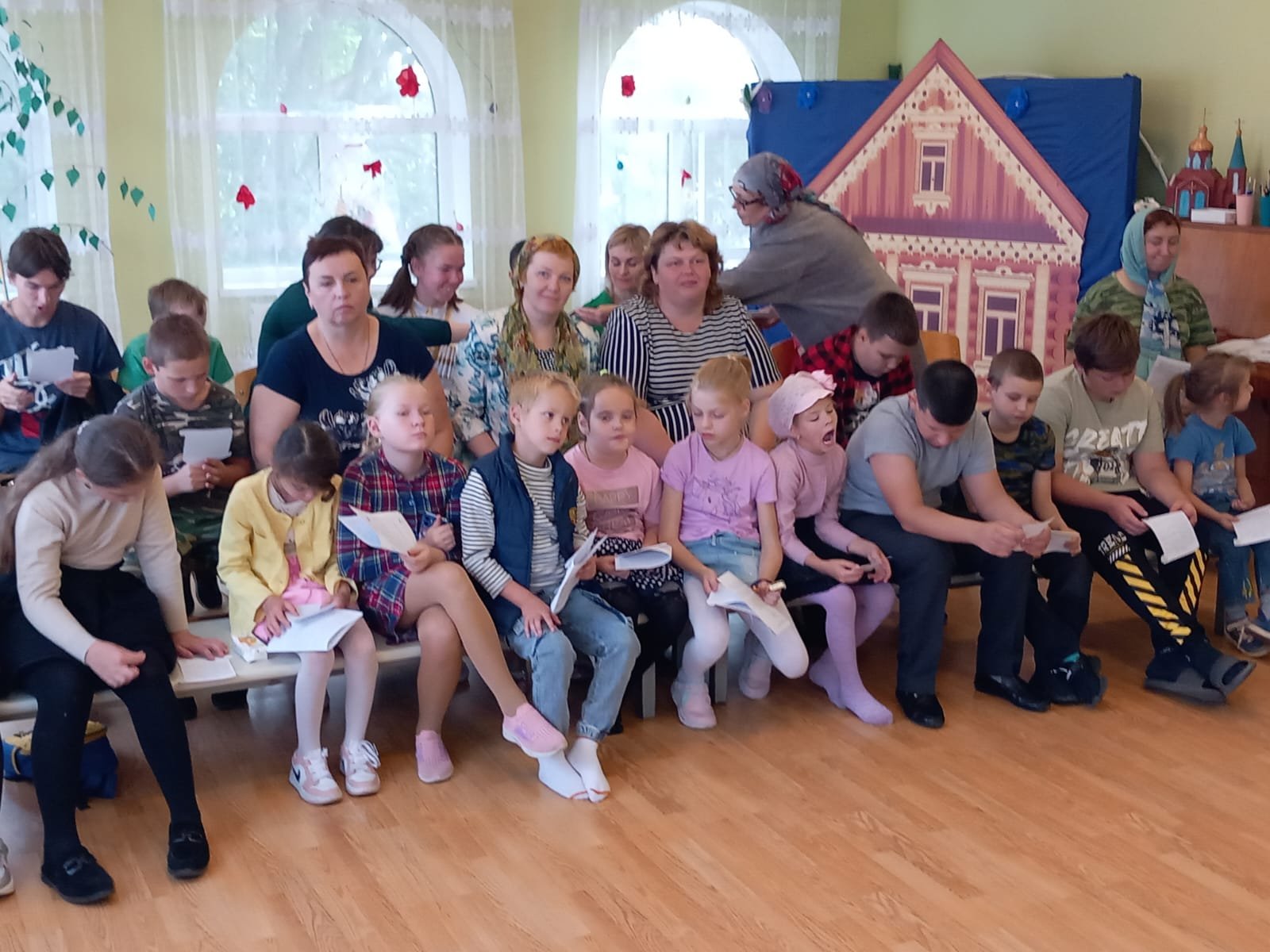 Открытие Воскреснных классов при Свято-Троицком храме